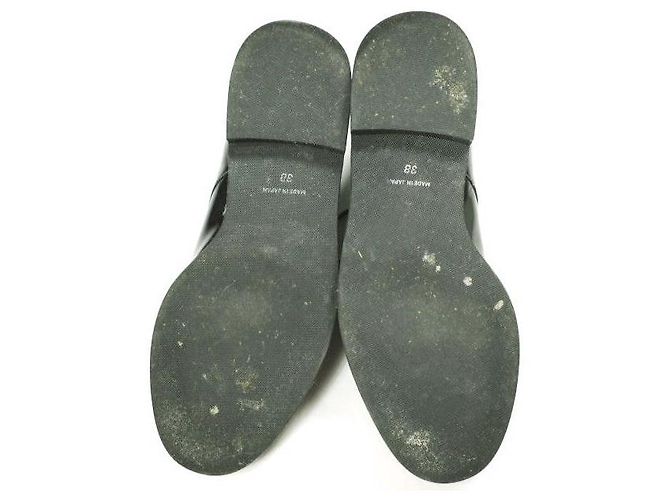 Autre Marque PLUSON SHOE SUPPLY Lacklederschuhe Schwarz - Ansicht 9
