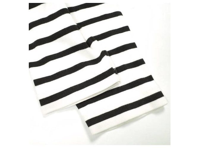 Autre Marque OUR LEGACY MARRON WHITE STRIPE Camiseta de manga larga de algodón Castaño Blanco - vista 6