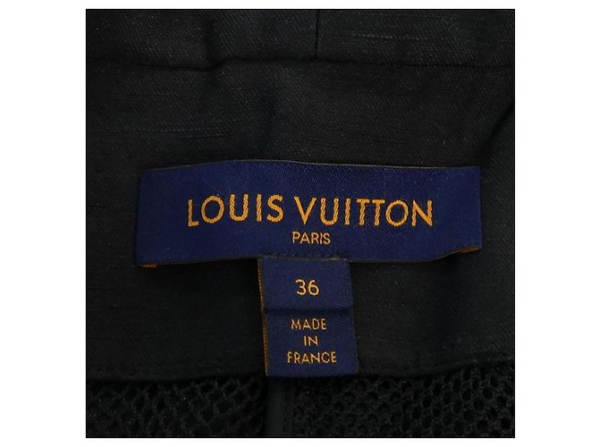Chaqueta Louis Vuitton Negro - vista 4