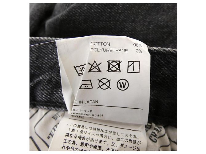 Autre Marque Jeans Neighborhood Negro - vista 3