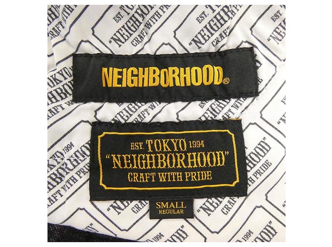 Autre Marque Jeans Neighborhood Negro - vista 4