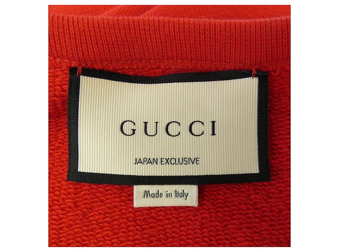 Gucci Sweatshirt aus Baumwolle Rot - Ansicht 4
