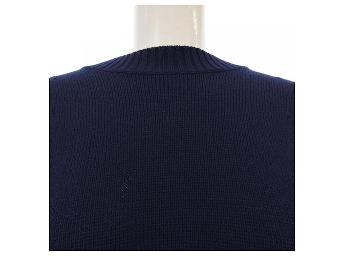 Sacai Kleid Weiß Blau Marineblau - Ansicht 5