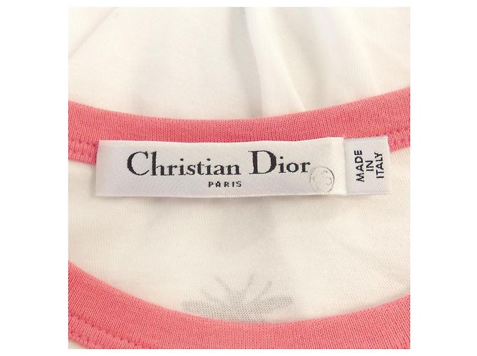 Camiseta de algodón Christian Dior Blanco - vista 4