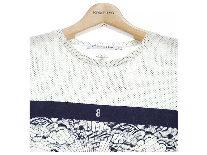 Camiseta de algodón Christian Dior Beige - vista 5