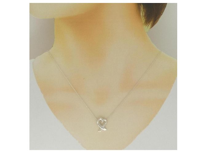 Collana Tiffany & Co. Loving Heart 925 Argento - vista 6