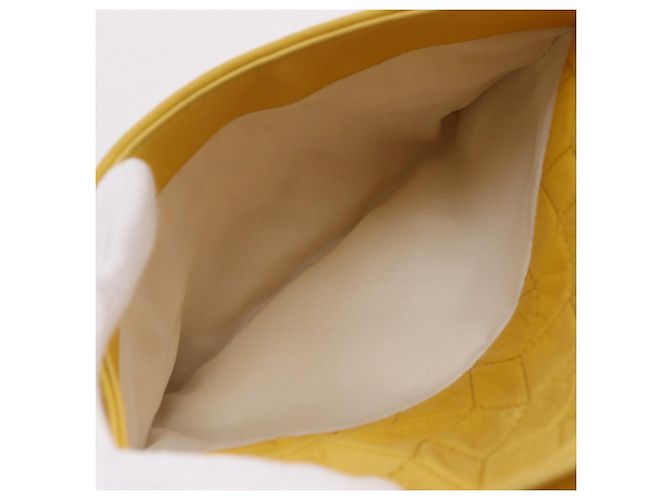 Borsa a tracolla in pelle Bally Giallo - vista 7