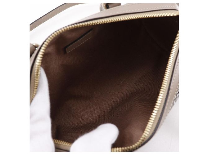 Borsa 2way Gucci GG Shadow in PVC e pelle Marrone - vista 6