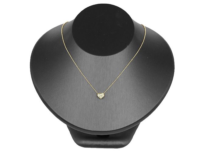 Tiffany & Co Collana Tiffany Pave Heart Au750 D'oro - vista 2