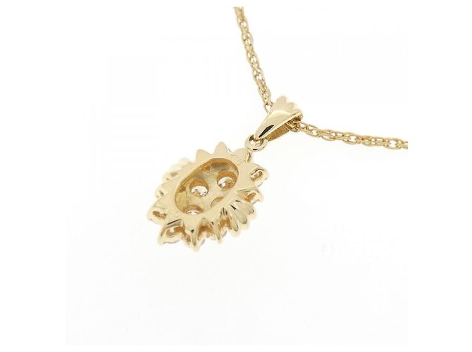 Autre Marque Collana con Diamanti Au750 D'oro - vista 4