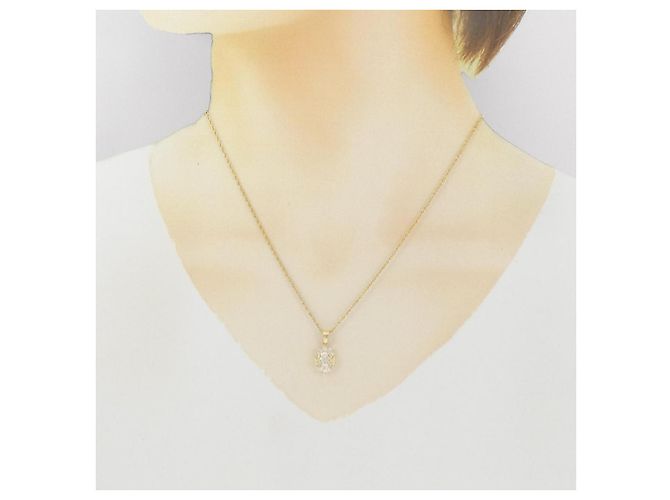 Autre Marque Collana con Diamanti Au750 D'oro - vista 6
