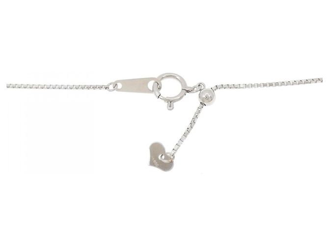 Autre Marque Collana di Diamanti PT900 PT850 Argento - vista 5