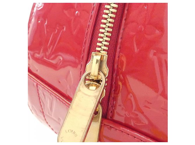Borsa Louis Vuitton Summit Drive Vernis Rosso - vista 3