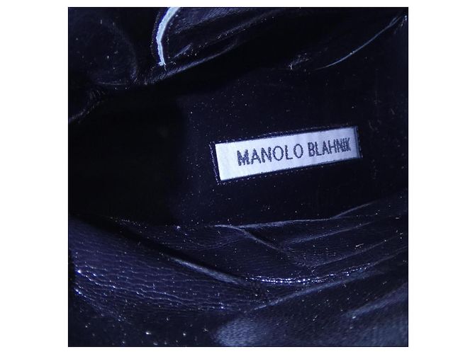 Stivali Manolo Blahnik DAINA in pelle di vitello - vista 6