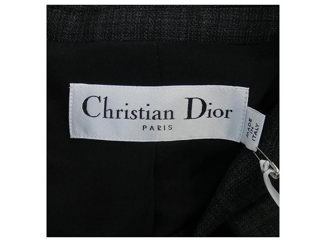 Veste Christian Dior Marron Noir - vue 4