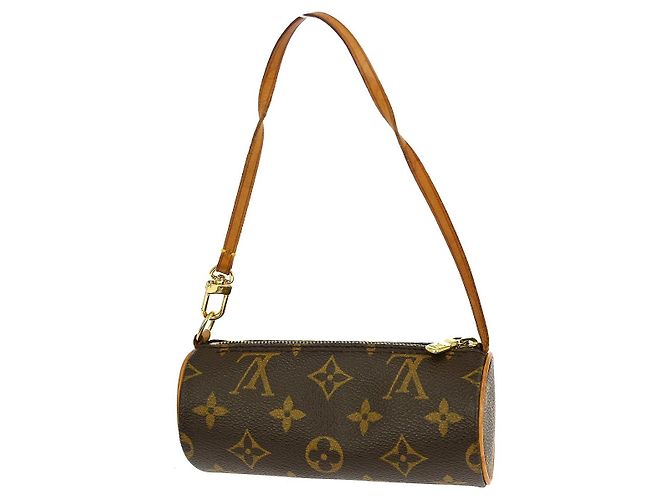 Louis Vuitton Papillon Pochette Monogram Canvas Mini Marrone - vista 2