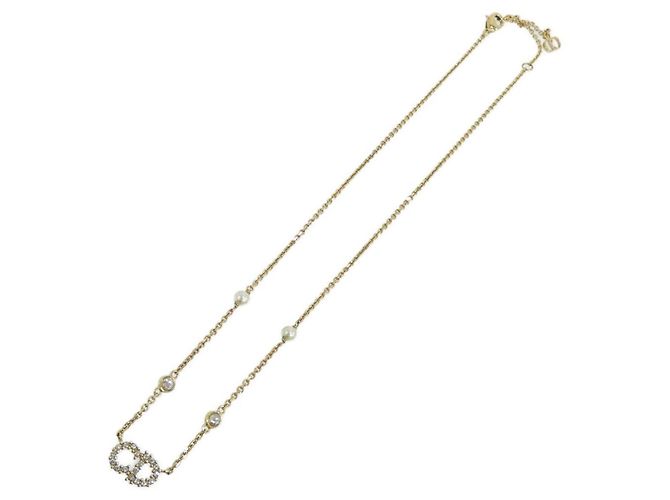 Collana Christian Dior Claire Di Lune Bianco - vista 2