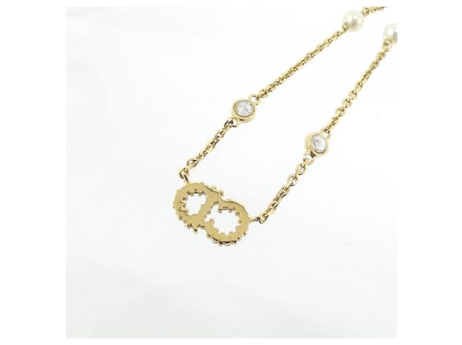 Collana Christian Dior Claire Di Lune Bianco - vista 3