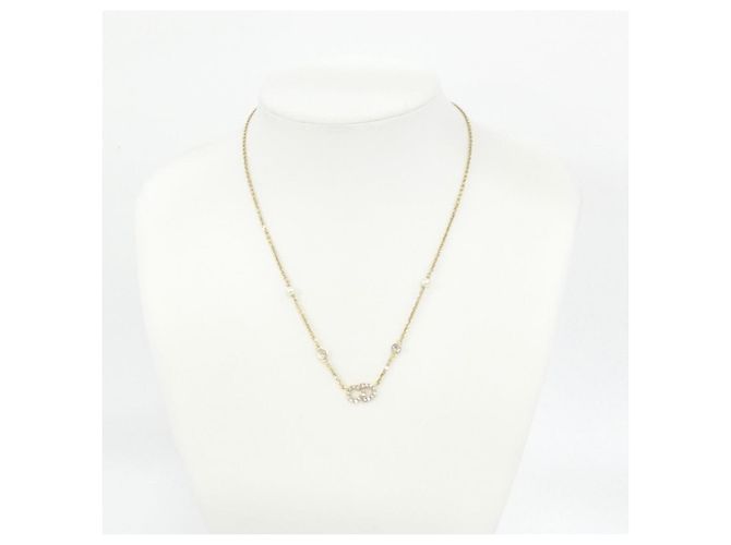 Collana Christian Dior Claire Di Lune Bianco - vista 5
