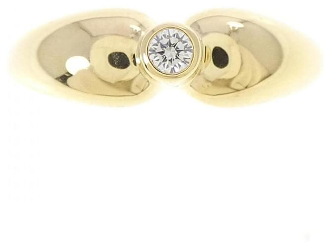 Tiffany & Co Tiffany Double Teardrop Ring Golden - Ansicht 2