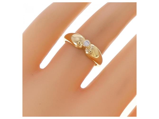 Tiffany & Co Tiffany Double Teardrop Ring Golden - Ansicht 4