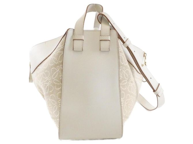 Loewe Hammock Small Schultertasche Weiß - Ansicht 2