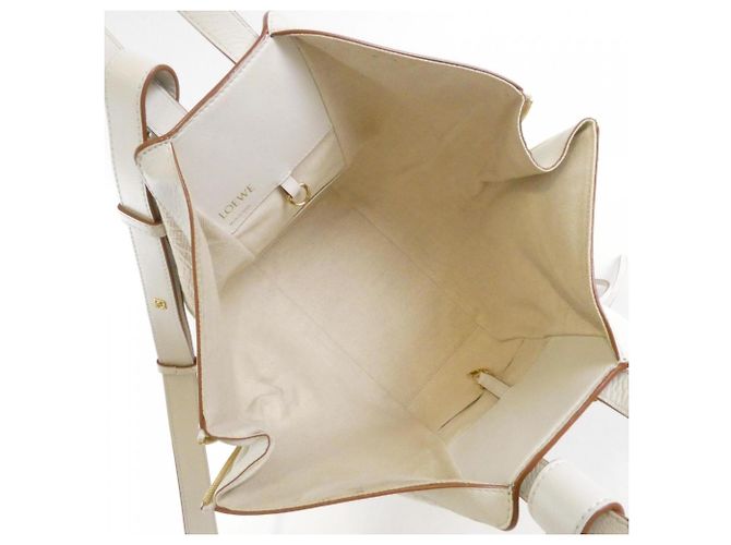 Loewe Hammock Small Schultertasche Weiß - Ansicht 8