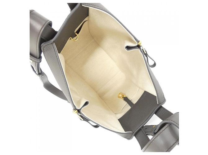 Loewe Hammock Compact Schultertasche Anthrazitgrau - Ansicht 7