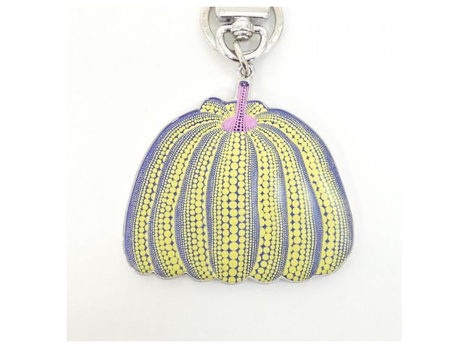 Louis Vuitton Porte Clés Pumpkin Keyring Giallo - vista 2