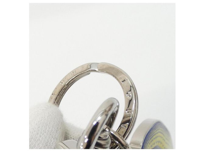 Louis Vuitton Porte Clés Pumpkin Keyring Giallo - vista 5