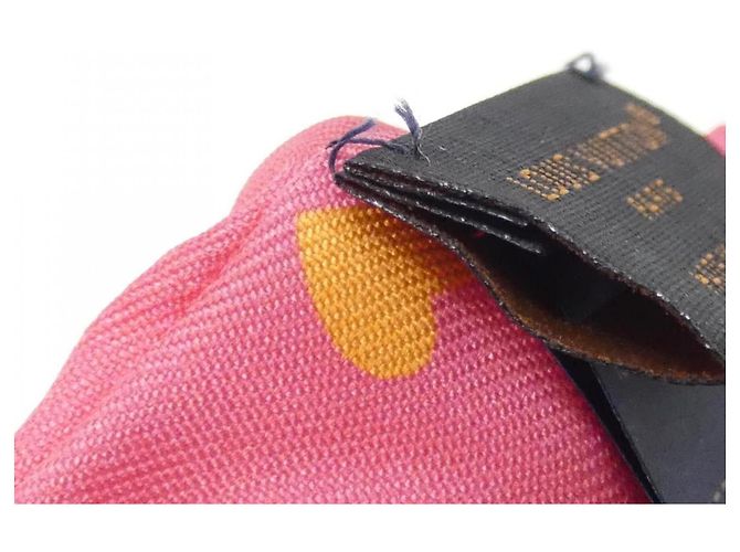 Set di scrunchie Louis Vuitton Scrunchie Set GameOn M79104 Marrone Fuschia - vista 5