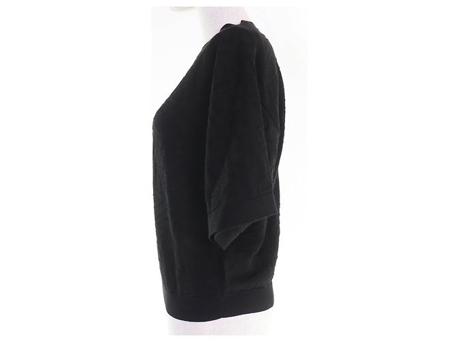 Hermès Hermes Naoussa Chaine Seda de Punto Negro - vista 2