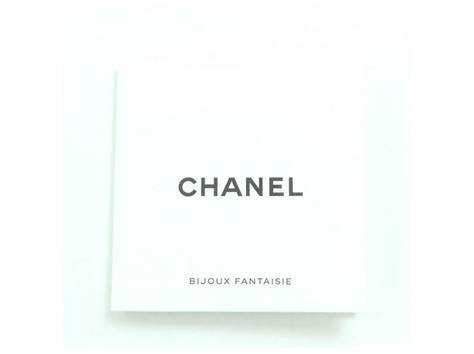 Timeless Spilla Bijou Chanel COCO Mark Chain Pearl Star Clover D'oro - vista 8