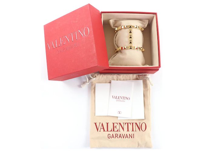 Bracciale Rockstud Valentino Garavani D'oro - vista 2