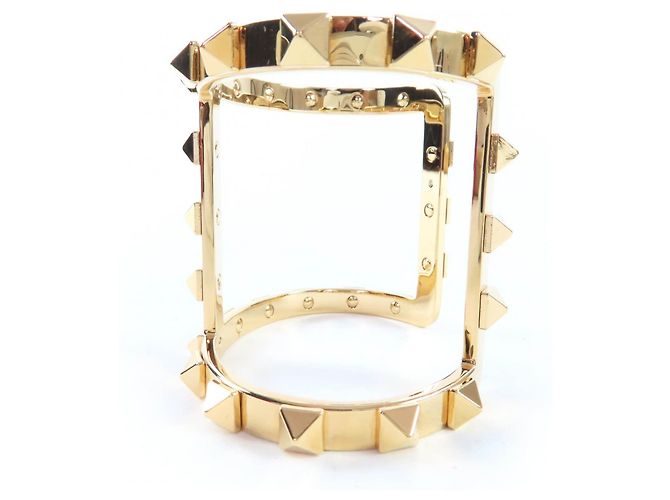 Bracciale Rockstud Valentino Garavani D'oro - vista 3