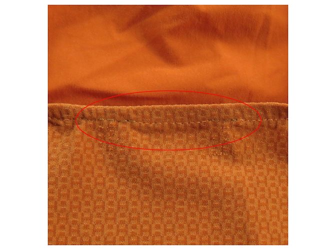 Hermès Hermes Nylon-Bademode mit H-Motiv Orange - Ansicht 10