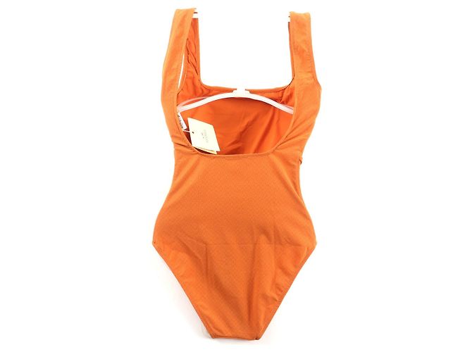 Hermès Hermes Nylon-Bademode mit H-Motiv Orange - Ansicht 2