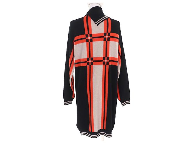 Hermès Hermes Brides de Gala Kleid Schwarz Beige Orange - Ansicht 3