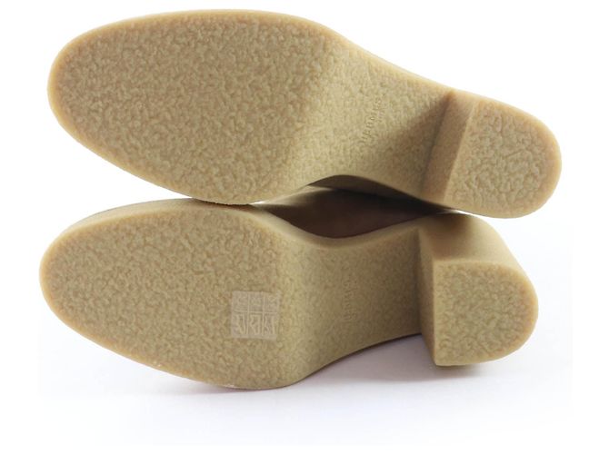 Hermès Botas Exlibris Quilted Fjord de ante Hermes Beige - vista 7