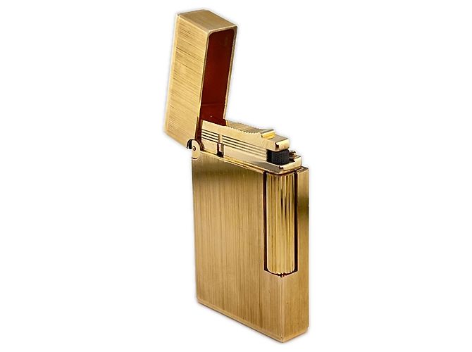 Autre Marque Dupont Line 2 Lighter Golden - view 4