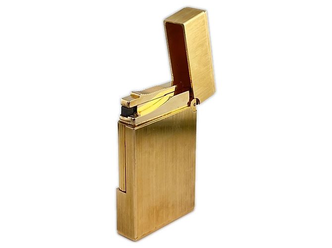 Autre Marque Dupont Line 2 Lighter Golden - view 5