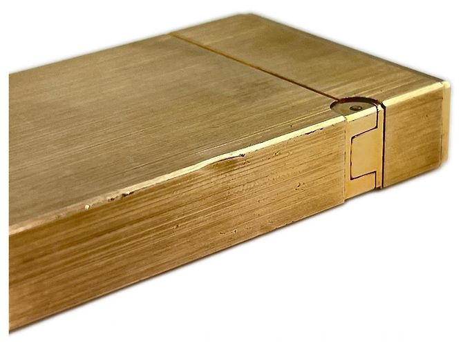 Autre Marque Dupont Line 2 Lighter Golden - view 7