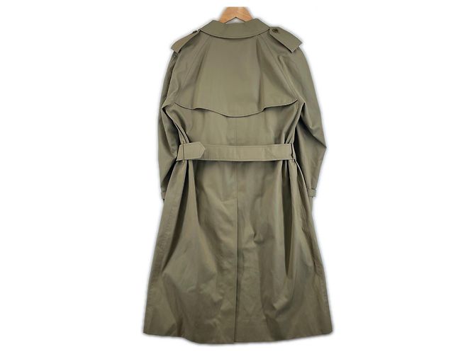 Gabardina Burberry Trench Coat de algodón Beige Caqui - vista 2