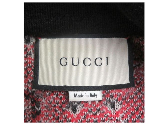 Cárdigan de jacquard GG Gucci Negro - vista 5