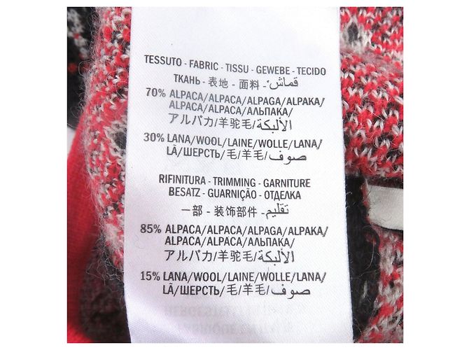 Cárdigan de jacquard GG Gucci Negro - vista 8