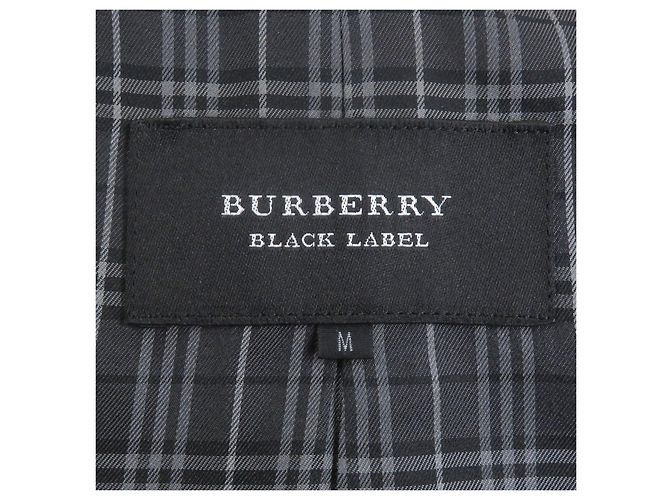 Abrigo cruzado de piel de conejo Burberry Black Label Azul Azul marino - vista 7