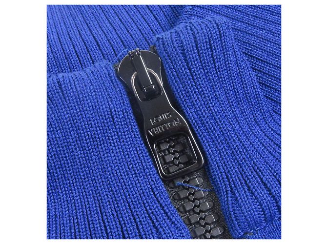 Camiseta de manga corta de punto jacquard Louis Vuitton Negro Azul - vista 5