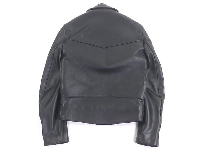 Autre Marque Chaqueta de cuero Lewis Leathers AVIAKIT Negro - vista 4