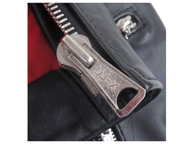 Autre Marque Chaqueta de cuero Lewis Leathers AVIAKIT Negro - vista 5