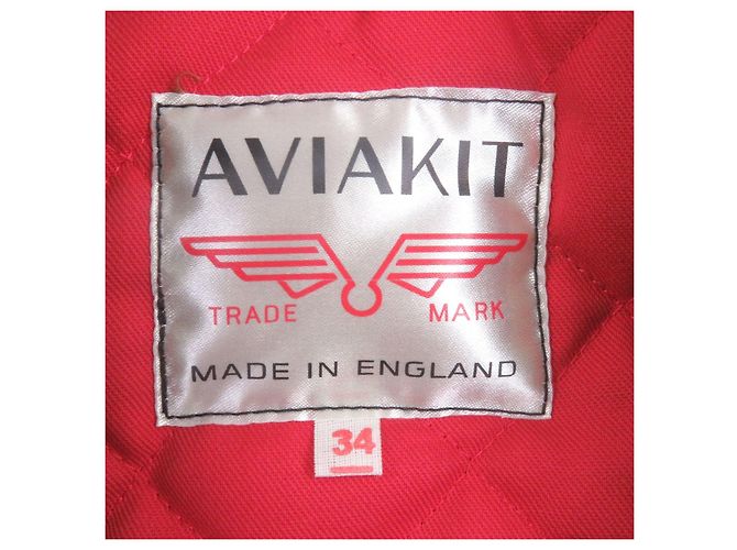 Autre Marque Chaqueta de cuero Lewis Leathers AVIAKIT Negro - vista 7